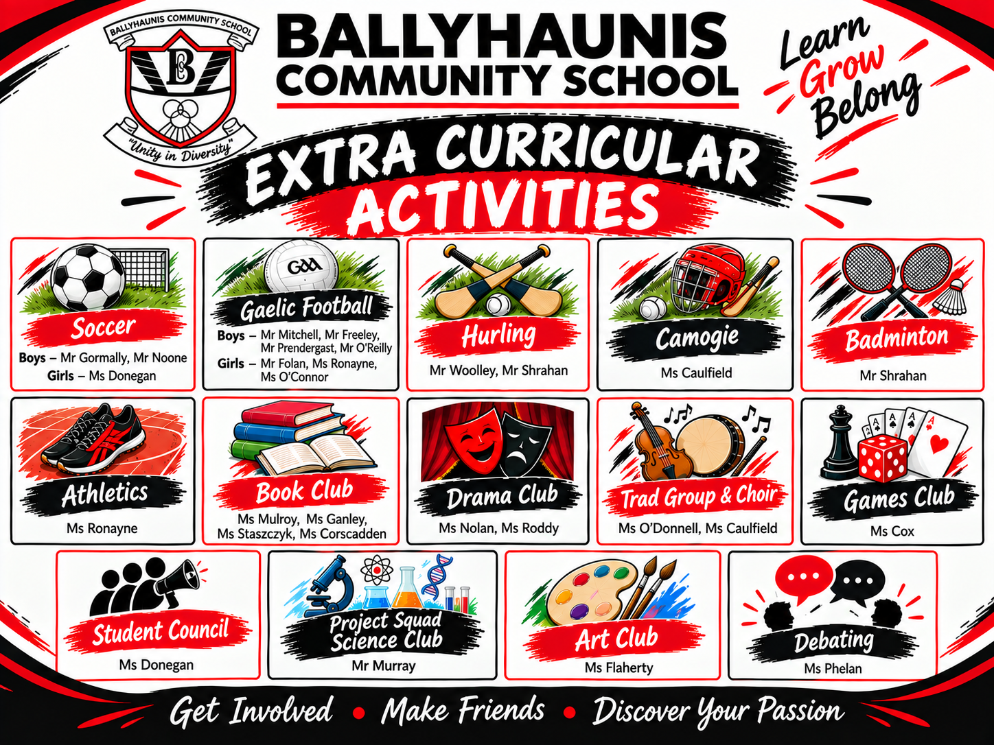 Extra Curricular Poster
