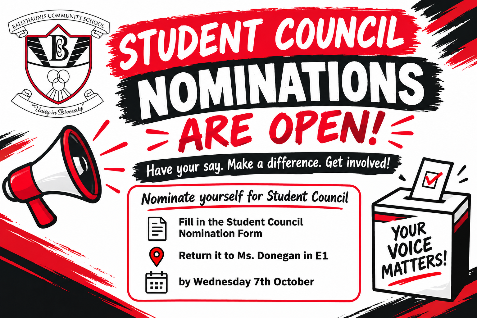 Student Council Poster